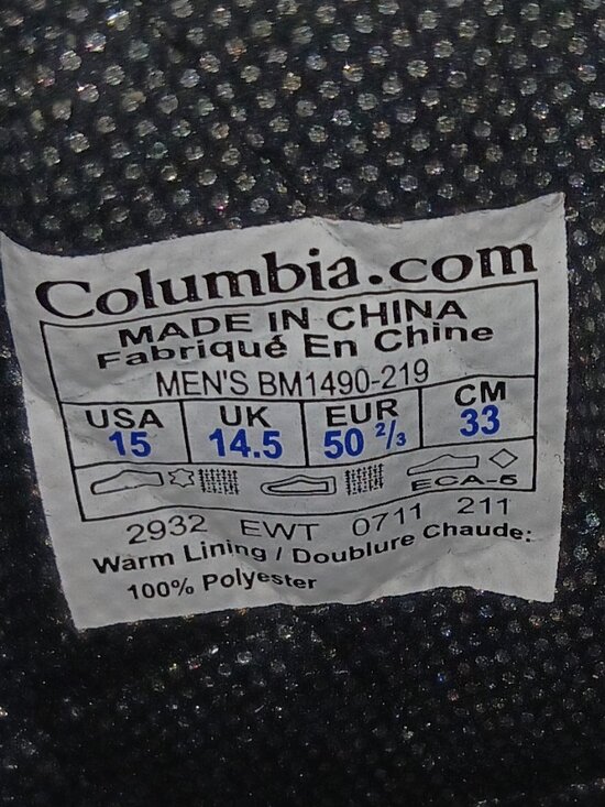 Columbia Men\'s Bugaboot Plus III Omni-Heat 200 Gram Size 15 Brown Color main image 11